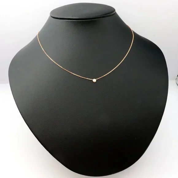 Cartier d'Amour XS necklace diamond 750 K18PG pink gold women's jewelry CARTIER - Picture 8 of 9